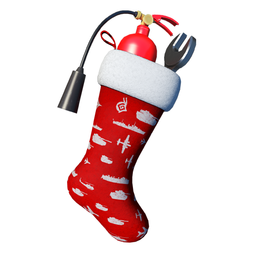 Decoration for ground vehicles “Christmas sock”